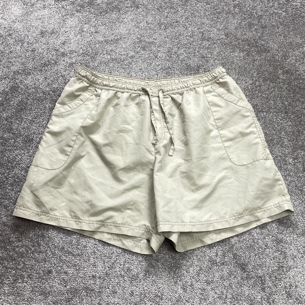 Extra Sportswear Shorts Womens 2X Sidewalk Beige Stretch Pockets Polyester Light